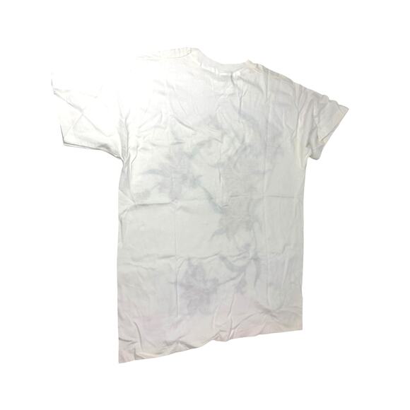 VTG 90s Hand Painted Floral T-Shirt White Single Stitch Art Tee Y2K X-Large - Picture 2 of 16
